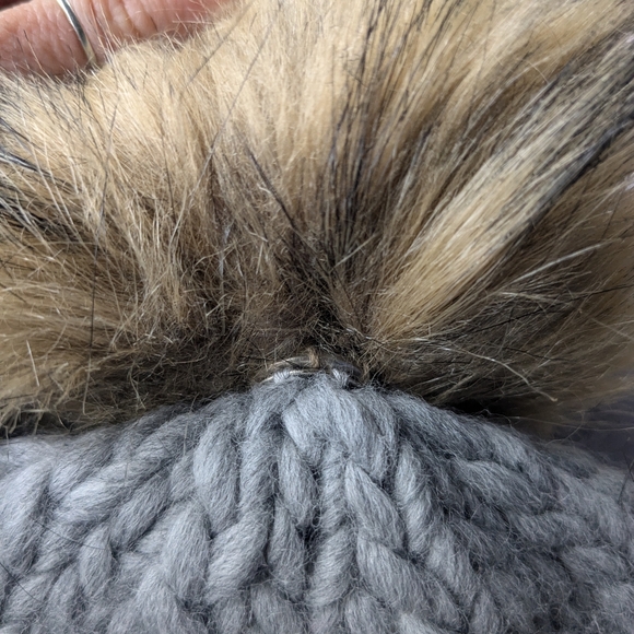 Sh*t That I Knit Motley Beanie Grey NWT - Picture 4 of 8